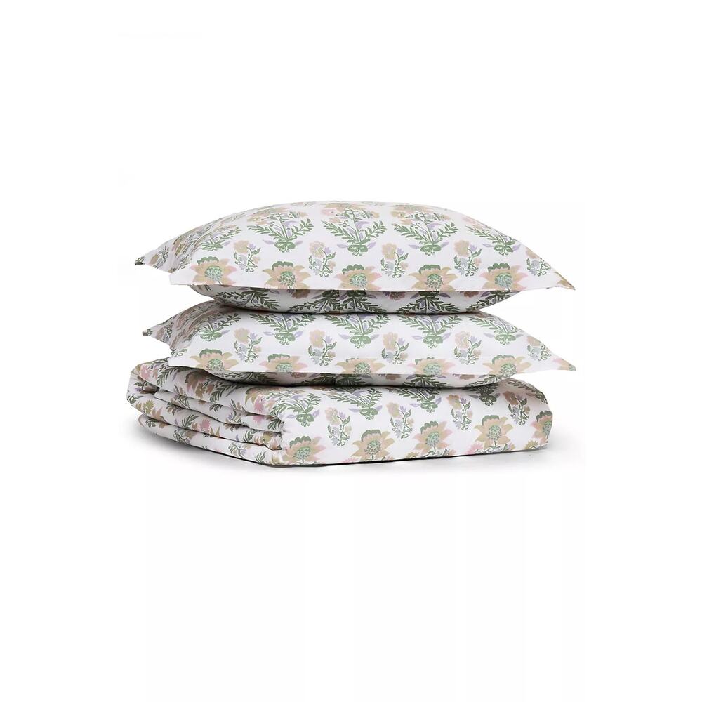 John Robshaw $640 Hina Floral King Duvet Cover + 2 Shams